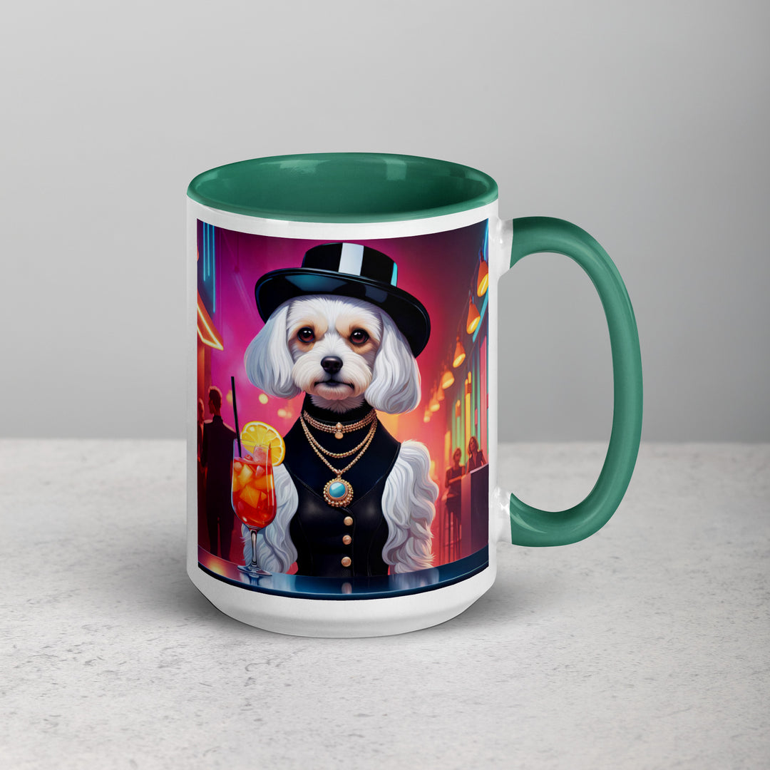 Cavachon- Mug with Color Inside v12