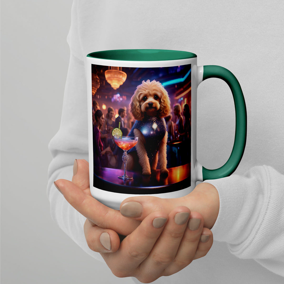 Cavapoo General- Mug with Color Inside v11`