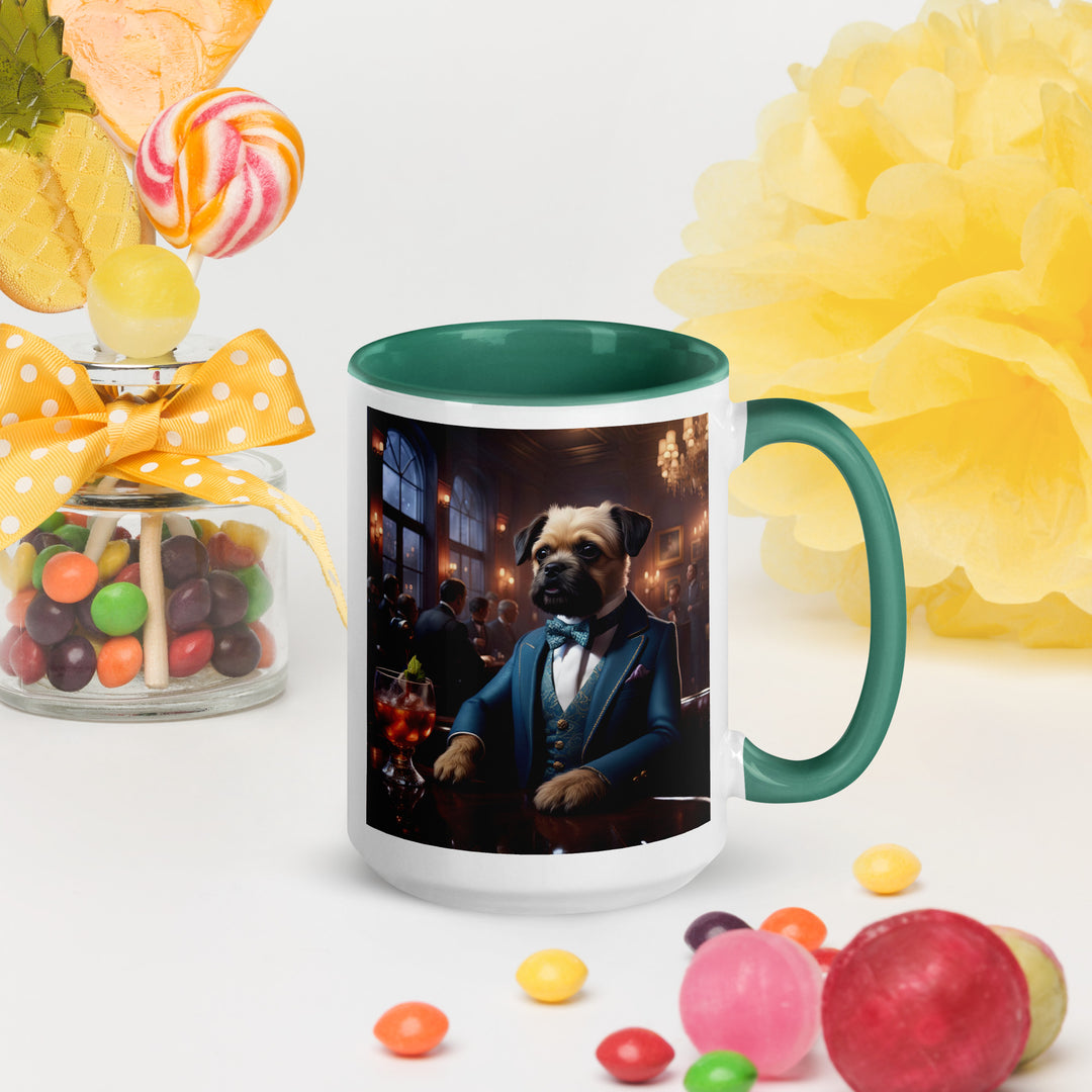 Cavapoo General- Mug with Color Inside v16