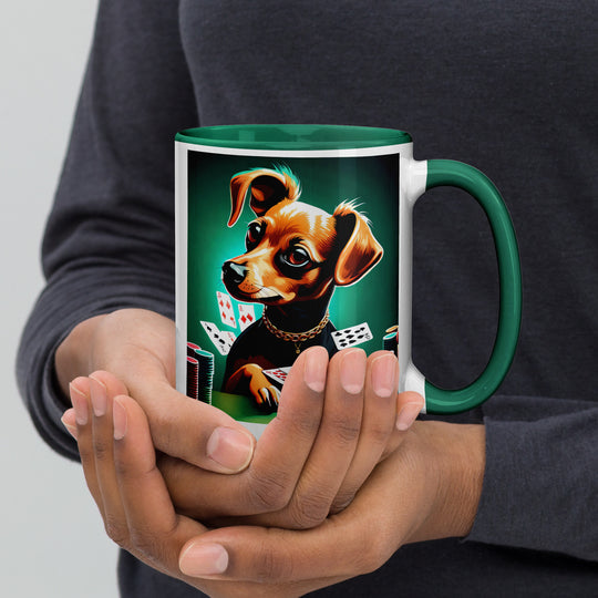 Chiweenie General- Mug with Color Inside v2