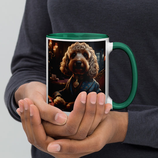 Cockapoo General- Mug with Color Inside v4