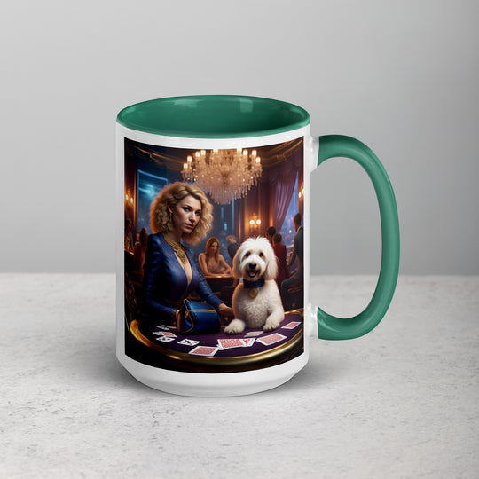 Goldendoodle- Mug with Color Inside v22