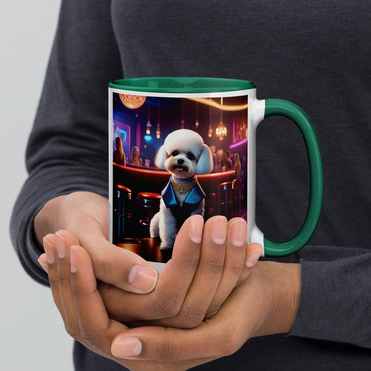 Maltipoo General- Mug with Color Inside v7