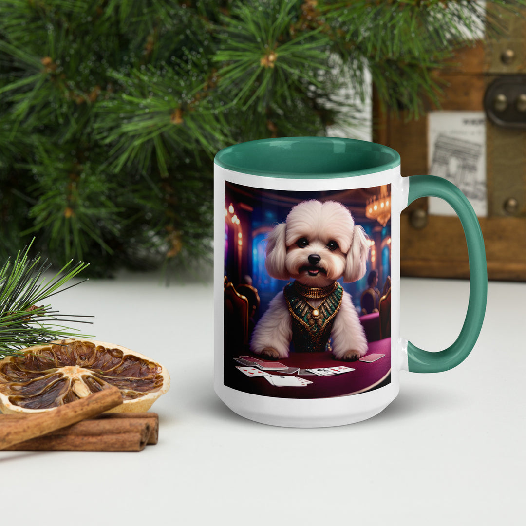 Maltipoo General- Mug with Color Inside v13