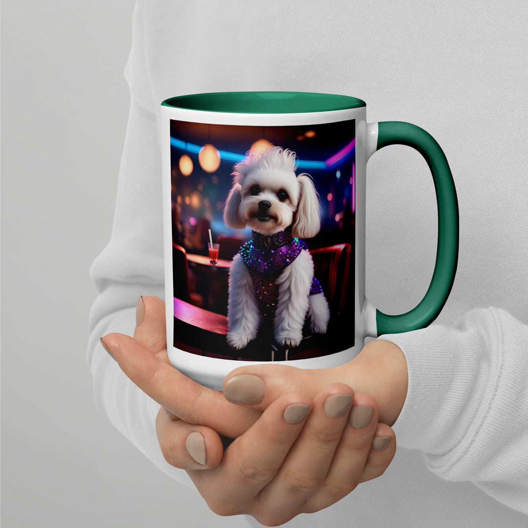 Maltipoo General- Mug with Color Inside v5