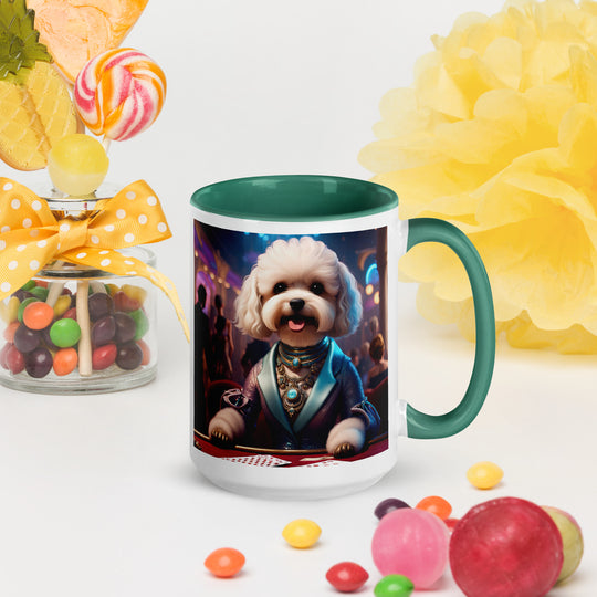 Maltipoo General- Mug with Color Inside v15