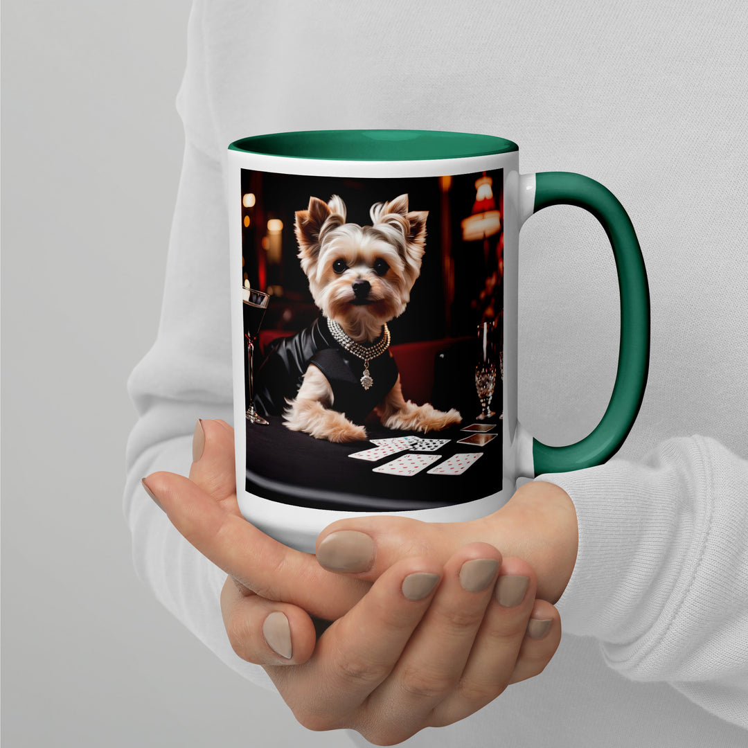 Morkie General- Mug with Color Inside v4