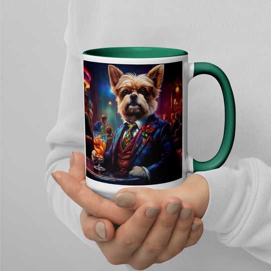 Pekapoo General- Mug with Color Inside v4