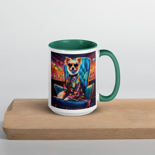 Pekapoo General- Mug with Color Inside v7