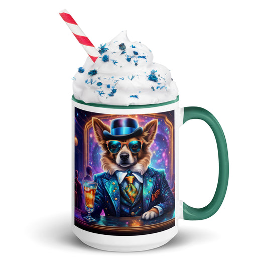 Pekapoo General- Mug with Color Inside v11