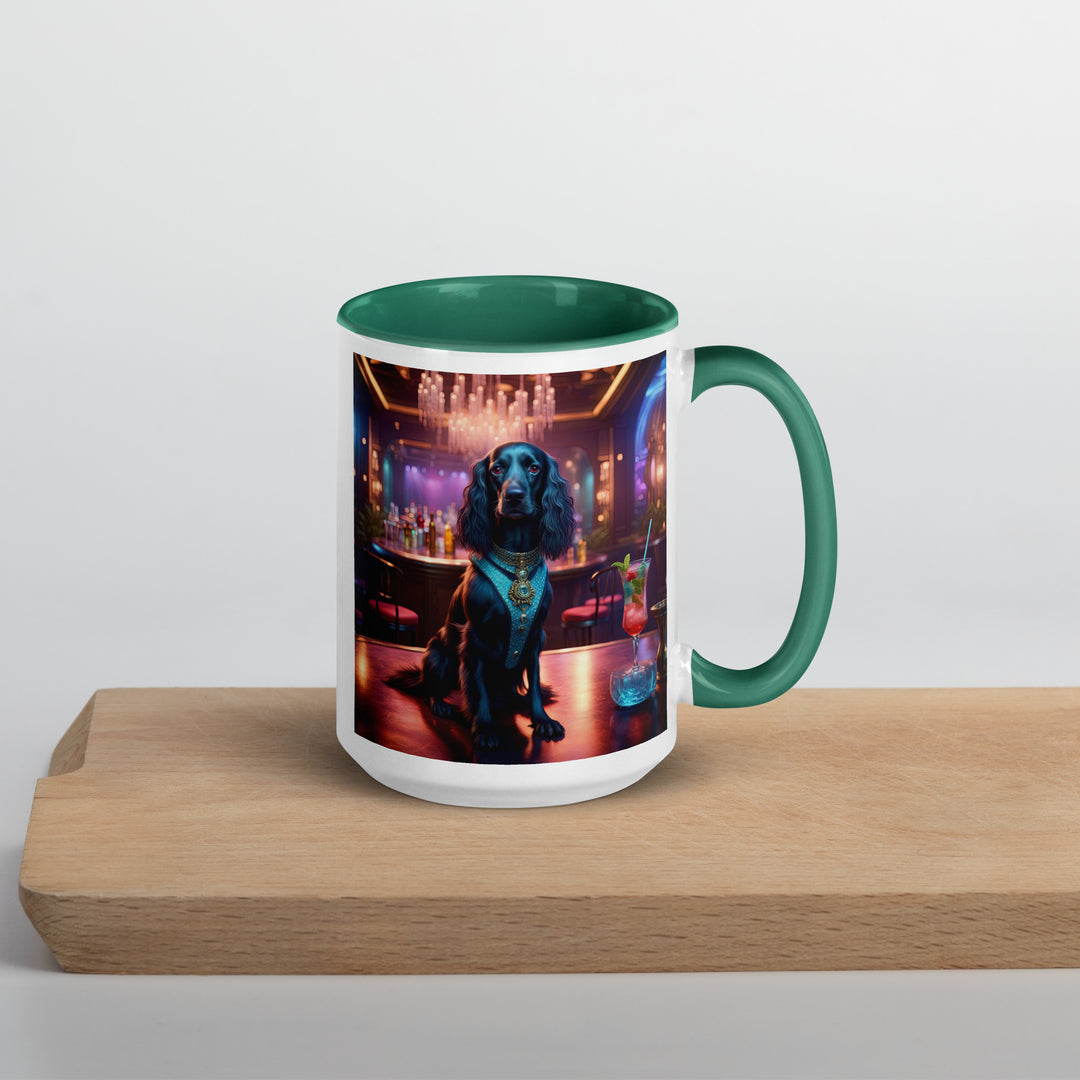 Sprocker Spaniel General- Mug with Color Inside v5