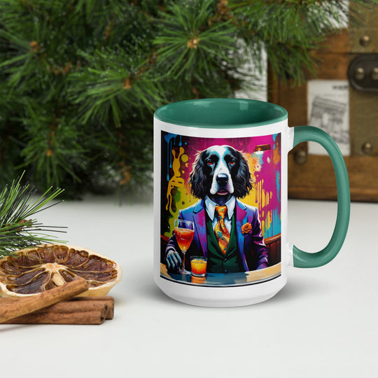 Sprocker Spaniel General- Mug with Color Inside v13