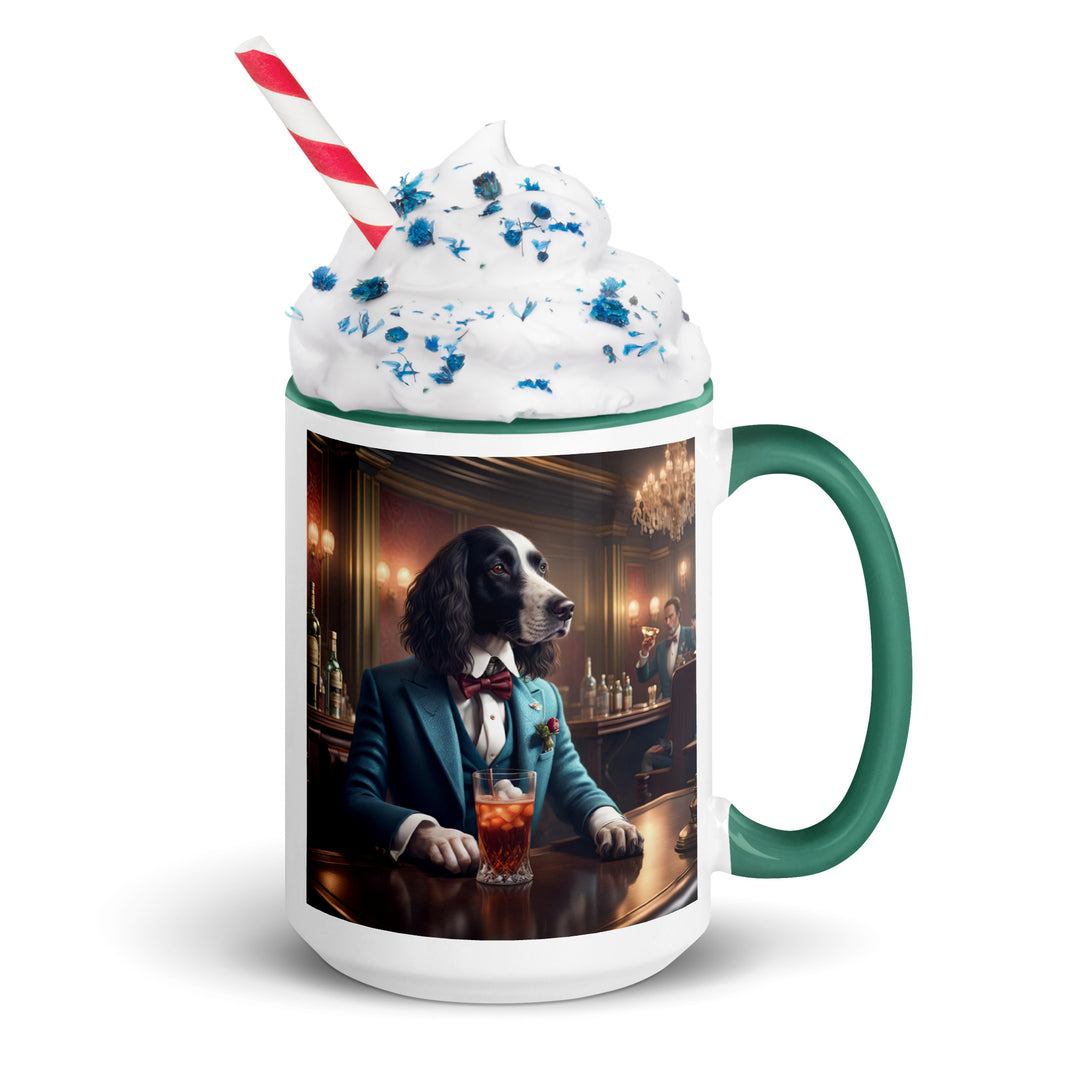 Sprocker Spaniel General- Mug with Color Inside v15