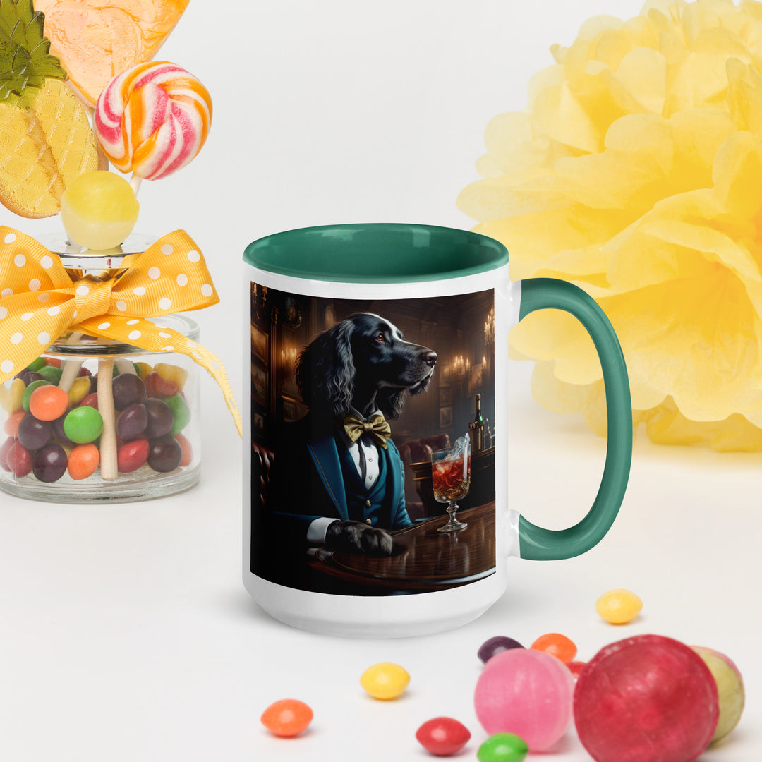 Sprocker Spaniel General- Mug with Color Inside v16