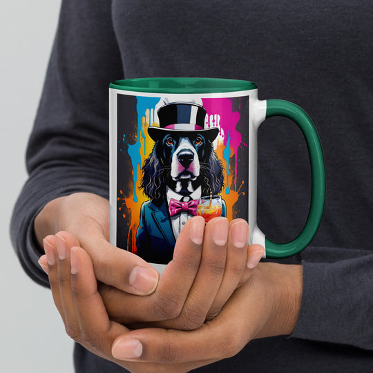 Sprocker Spaniel General- Mug with Color Inside v2