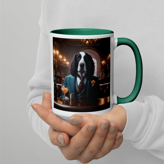 Sprocker Spaniel General- Mug with Color Inside v12