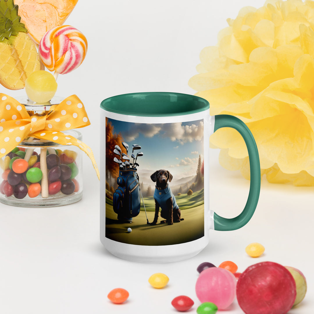 Springador Golfer- Mug with Color Inside v3