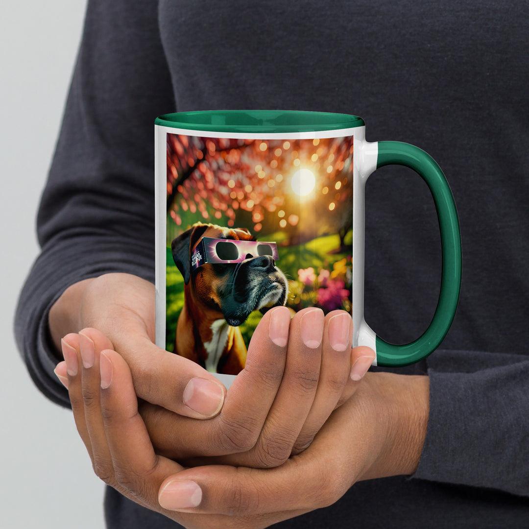 Boxer Eclipse- Mug with Color Inside v2