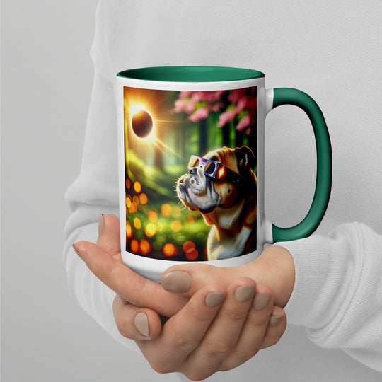 Bulldog Eclipse- Mug with Color Inside v2