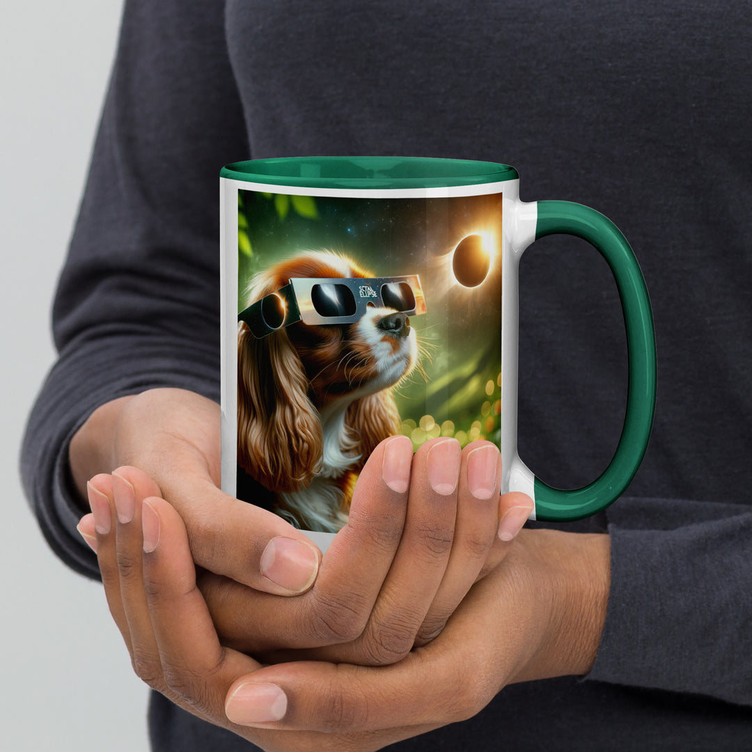 Cavalier King Charles Spaniel Eclipse- Mug with Color Inside