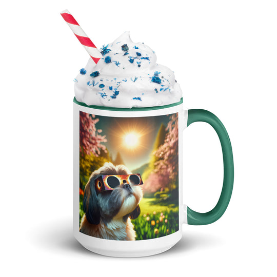 Shih Tzu Eclipse- Mug with Color Inside