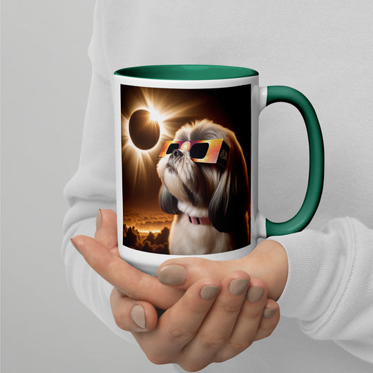 Shih Tzu Eclipse- Mug with Color Inside v2