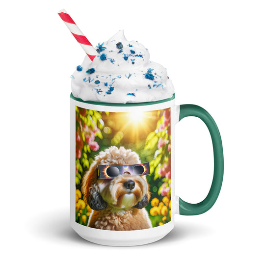 Cockapoo Eclipse- Mug with Color Inside