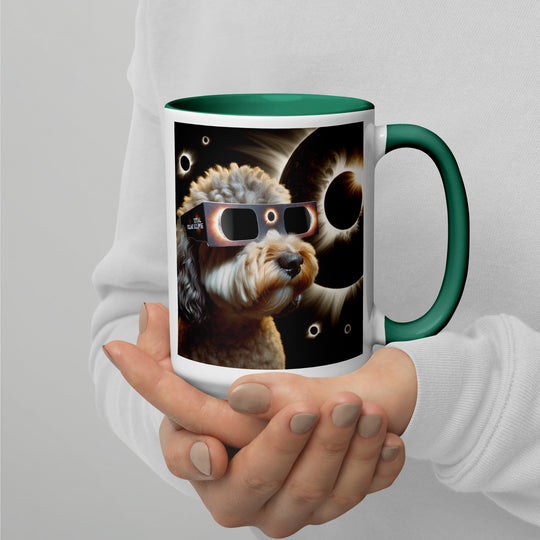 Cockapoo Eclipse- Mug with Color Inside v2