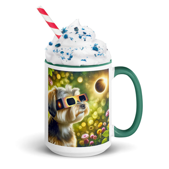 Morkie Eclipse- Mug with Color Inside