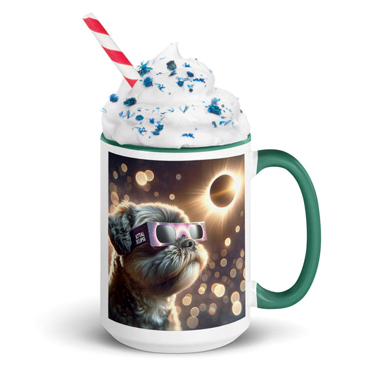 Pugapoo Eclipse- Mug with Color Inside