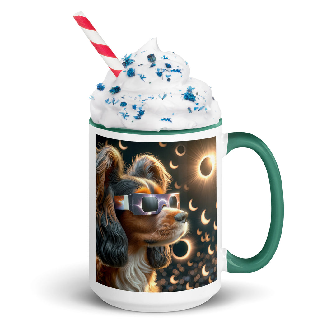 Sprocker Spaniel Eclipse- Mug with Color Inside v2