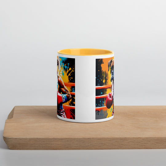 Boxer- Mug with Color Inside v4