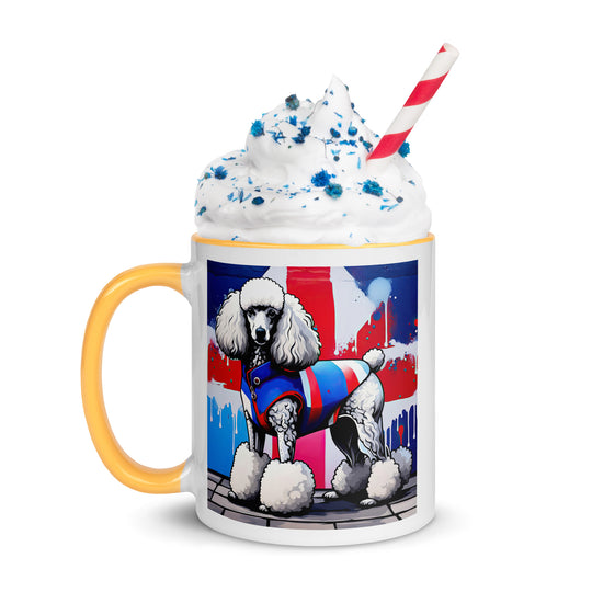Poodle- Mug with Color Inside v2