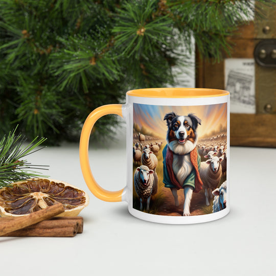 Australian Shepherd- Mug with Color Inside