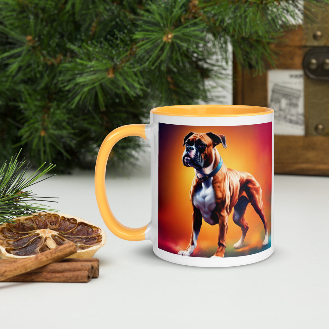 Boxer- Mug with Color Inside v5