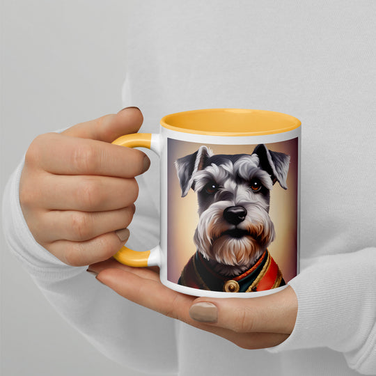 Miniature Schnauzer- Mug with Color Inside