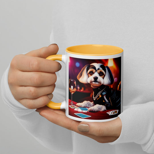 Cavachon- Mug with Color Inside v5