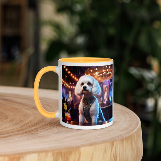 Cavachon- Mug with Color Inside v7