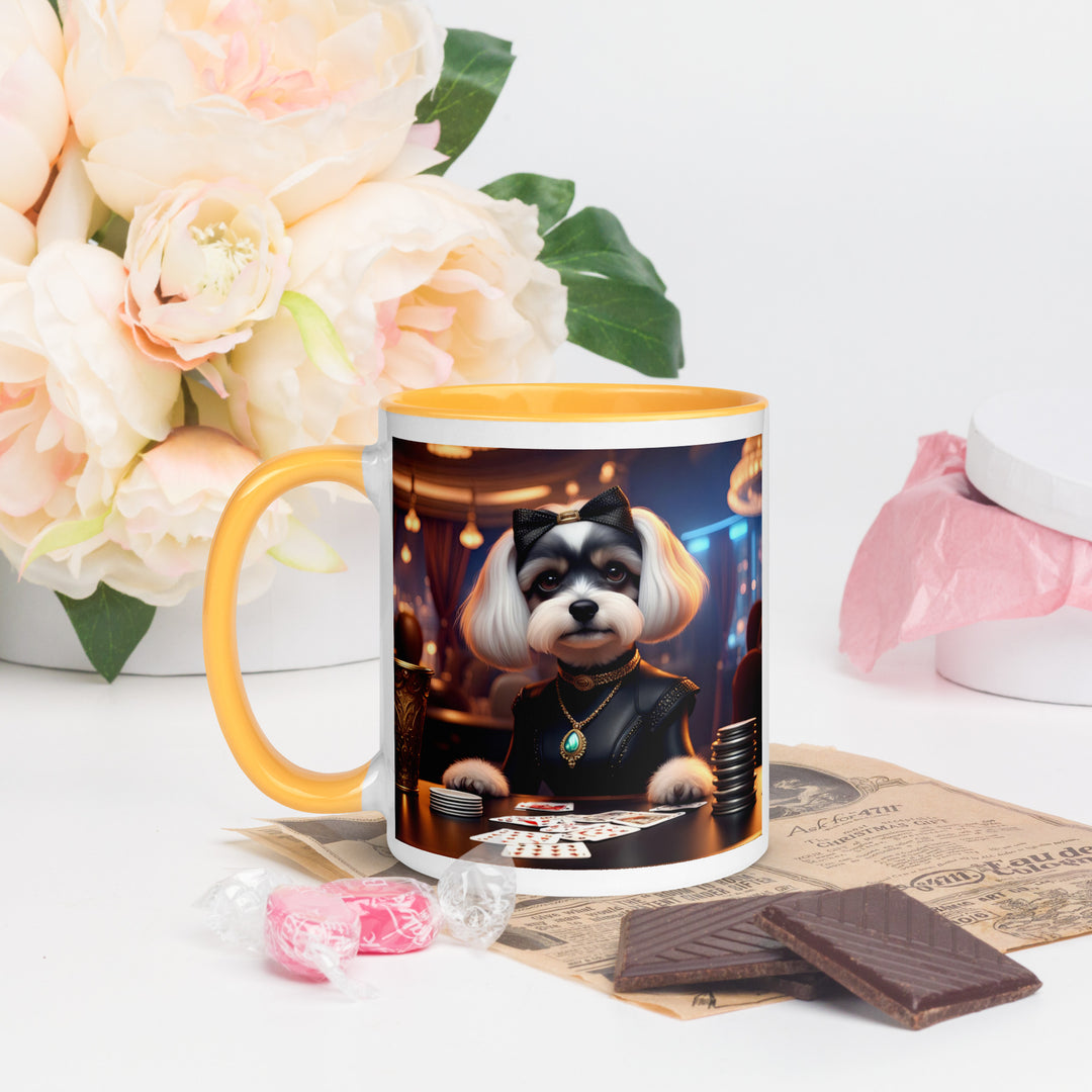 Cavachon- Mug with Color Inside v10