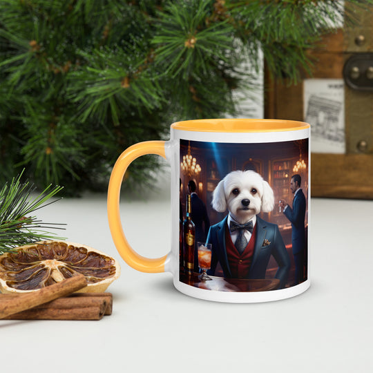 Cavachon- Mug with Color Inside v11