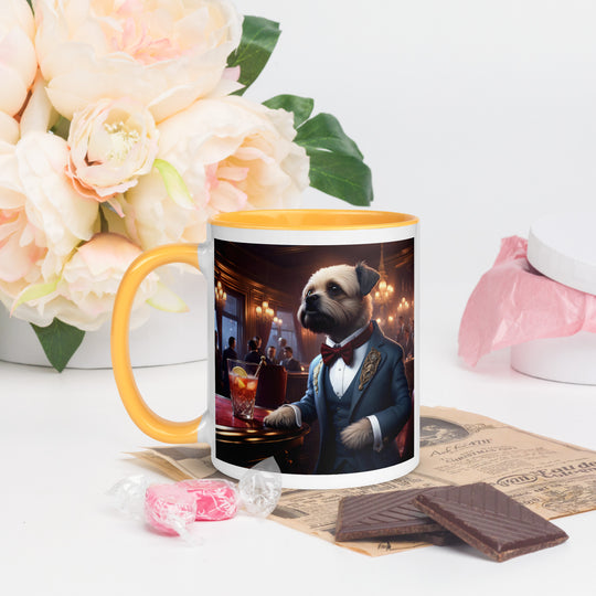 Cavapoo General- Mug with Color Inside v6