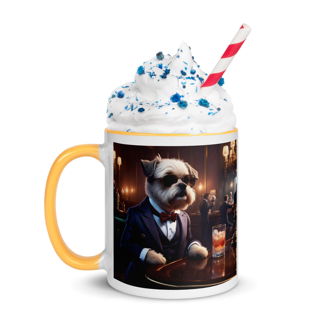 Cavapoo General- Mug with Color Inside v14