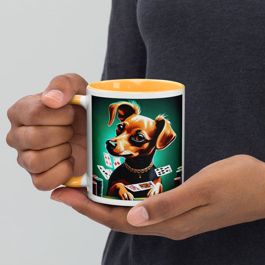 Chiweenie General- Mug with Color Inside v2