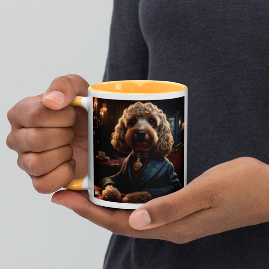 Cockapoo General- Mug with Color Inside v4