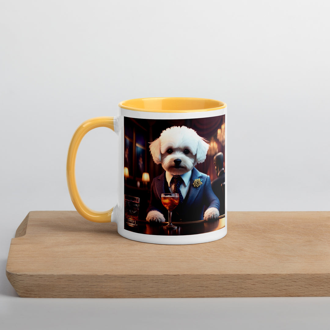 Maltipoo General- Mug with Color Inside v8