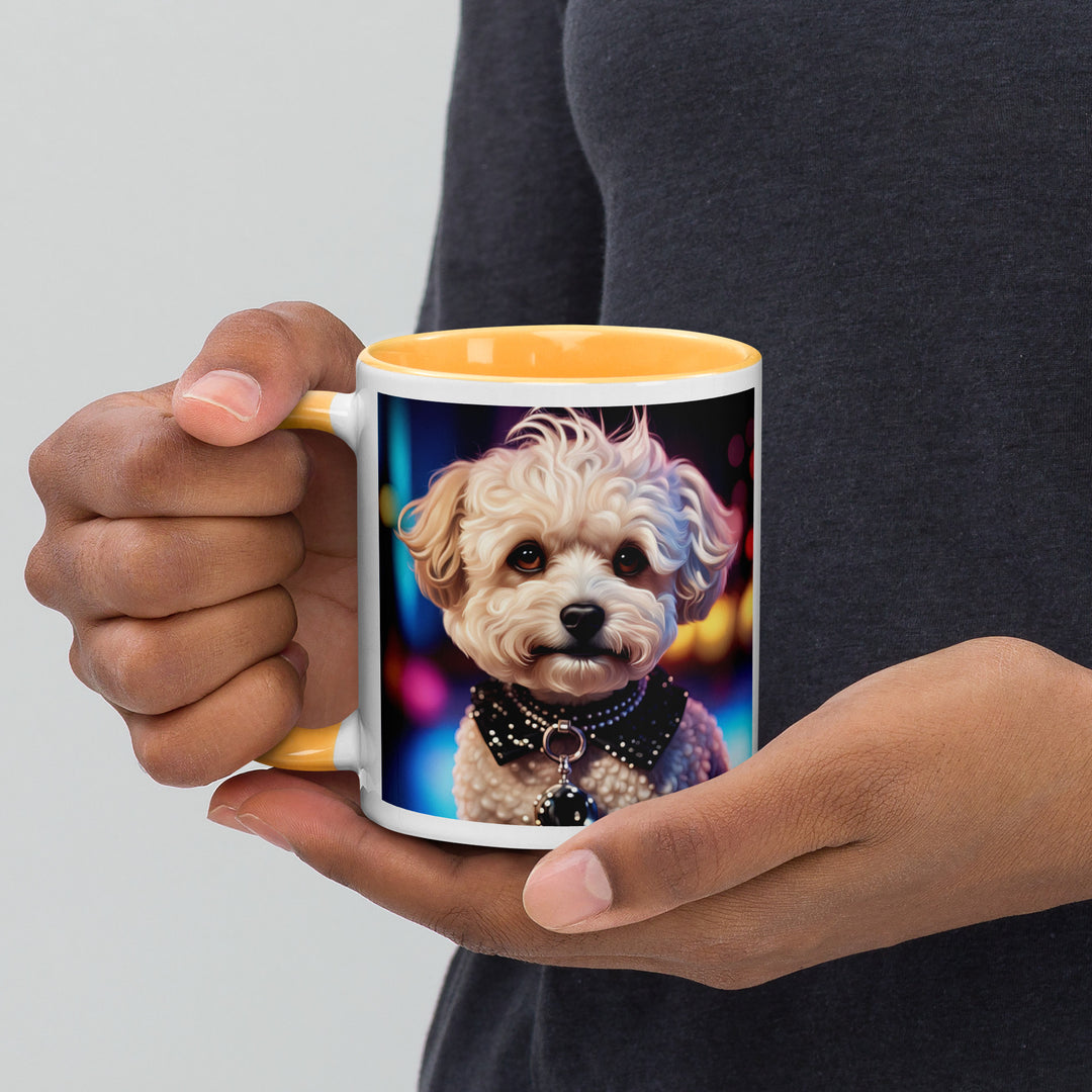 Maltipoo General- Mug with Color Inside v11