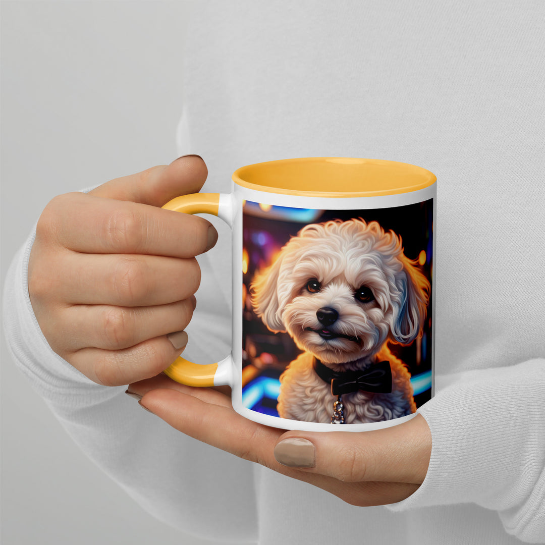 Maltipoo General- Mug with Color Inside v14