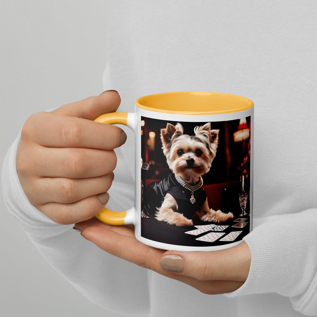 Morkie General- Mug with Color Inside v4