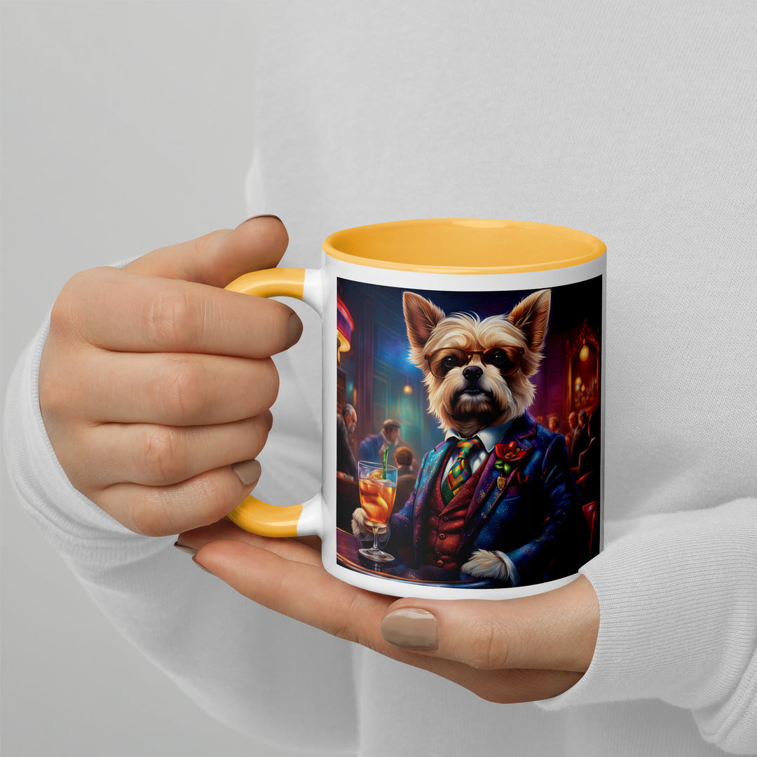 Pekapoo General- Mug with Color Inside v4