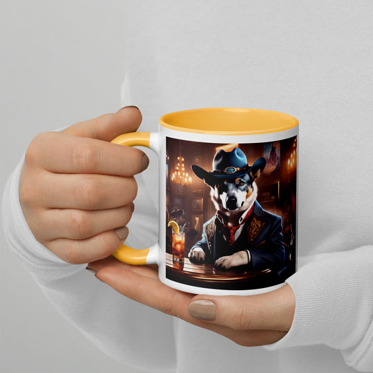 Texas Heeler General- Mug with Color Inside v3